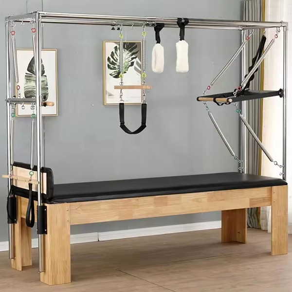 Pilates Yoga Machine - Klassisches Hochbett, Heim-Fitnessstudio, professionelles Yoga-Training, Bett,