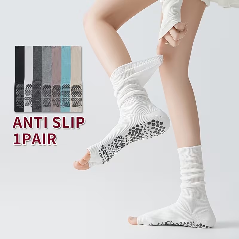 Pilates Yoga Hose - 1 Paar/2 Paar Packung Damen Anti-Rutsch