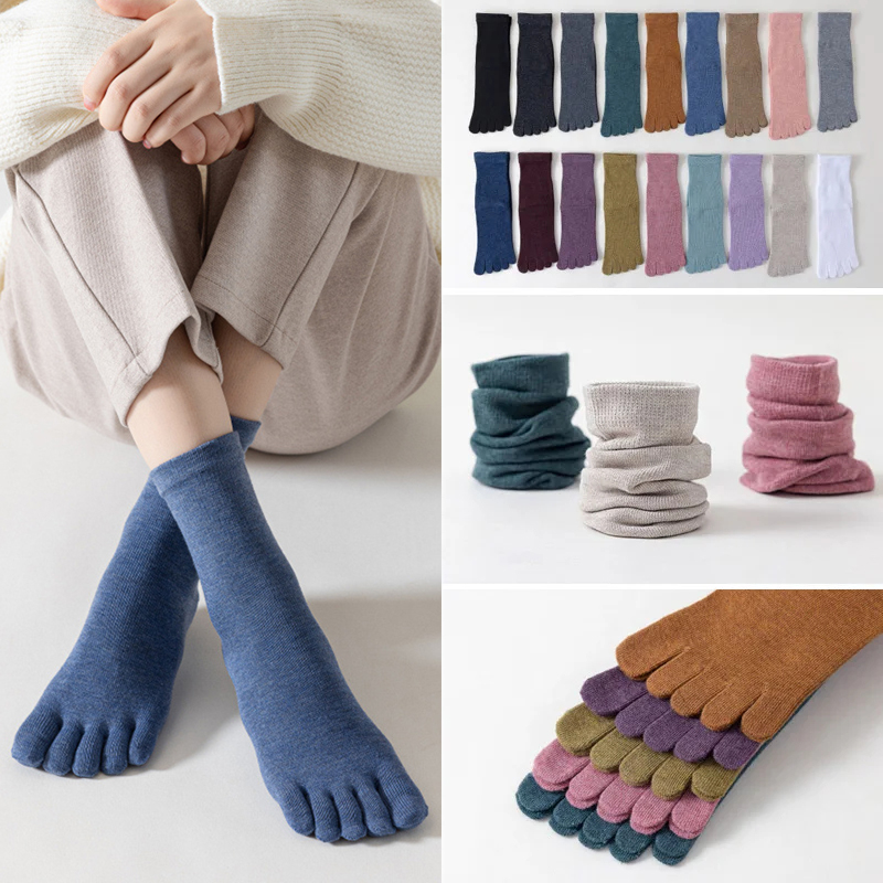 Pilates Yoga Hose - 1 paar Yoga Fünf Finger Socken