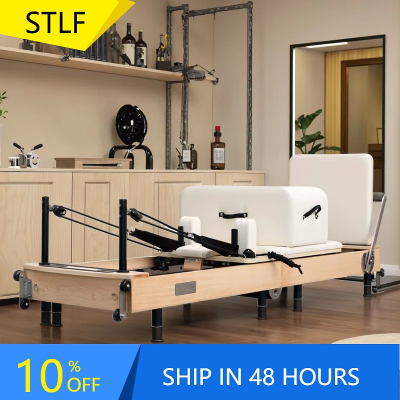 Pilates Yoga Machine - YTYIN Langlebiges Pilates-Reformer-Set für guten Körper,