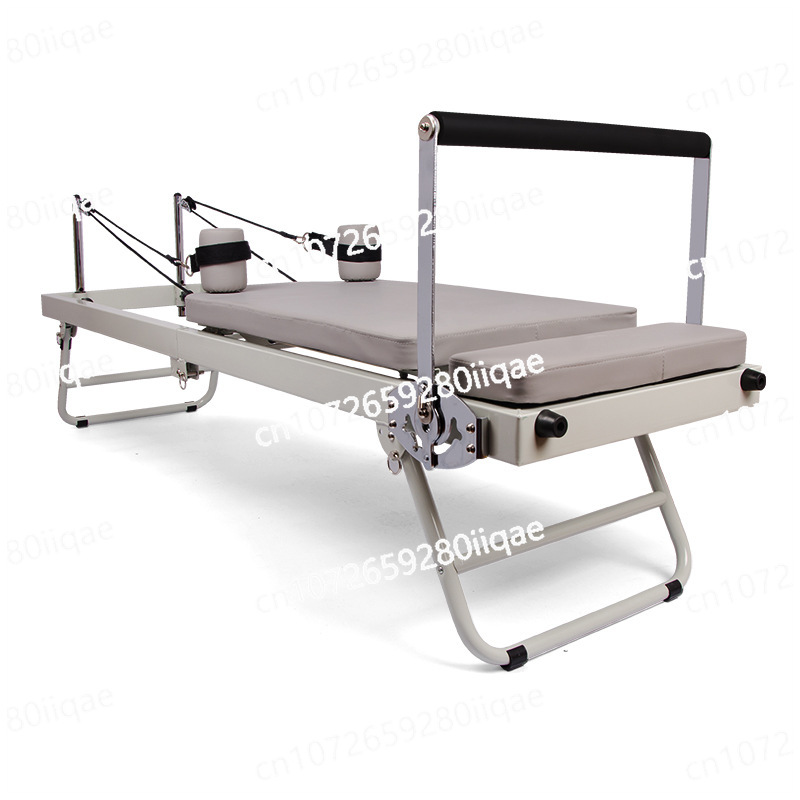 Pilates Yoga Machine - Outdoor Home faltbare tragbare Yoga-Übungsausrüstung Aluminium-Klappmaschine