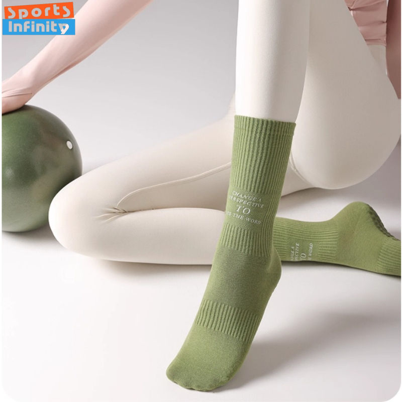 Pilates Yoga Hose - Mid Tube Yoga Socken Anti Slip