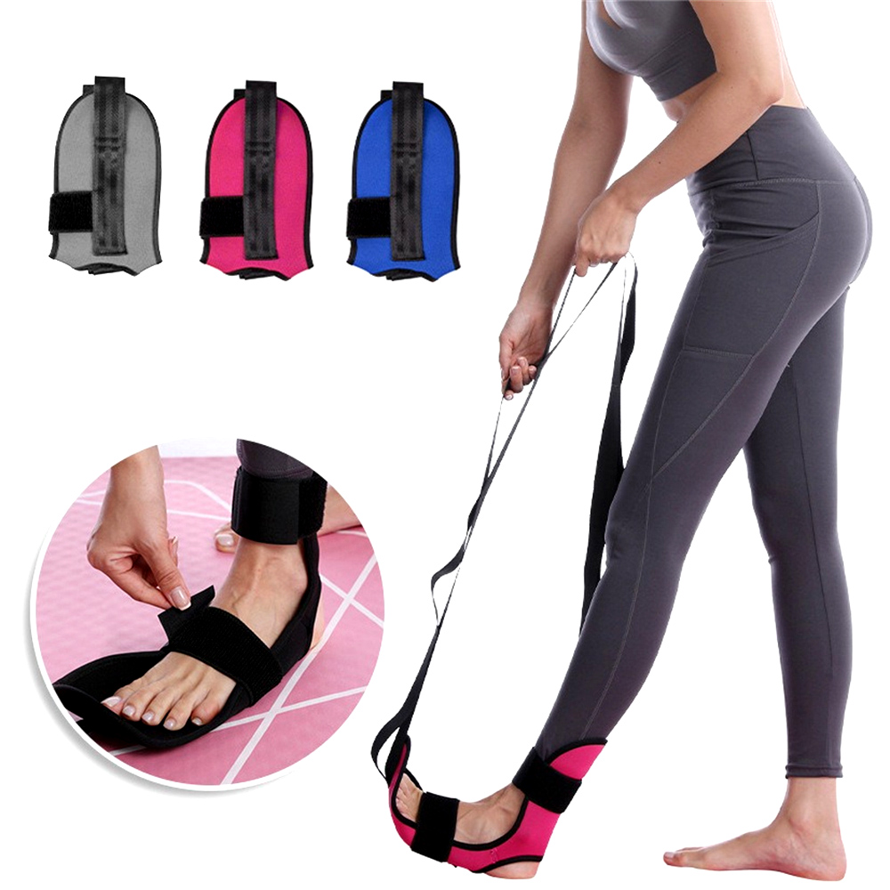Pilates Ankle Strap - Yoga-Gurt / segmentiertes Dehnungsband / Bänderkorrekturgürtel
