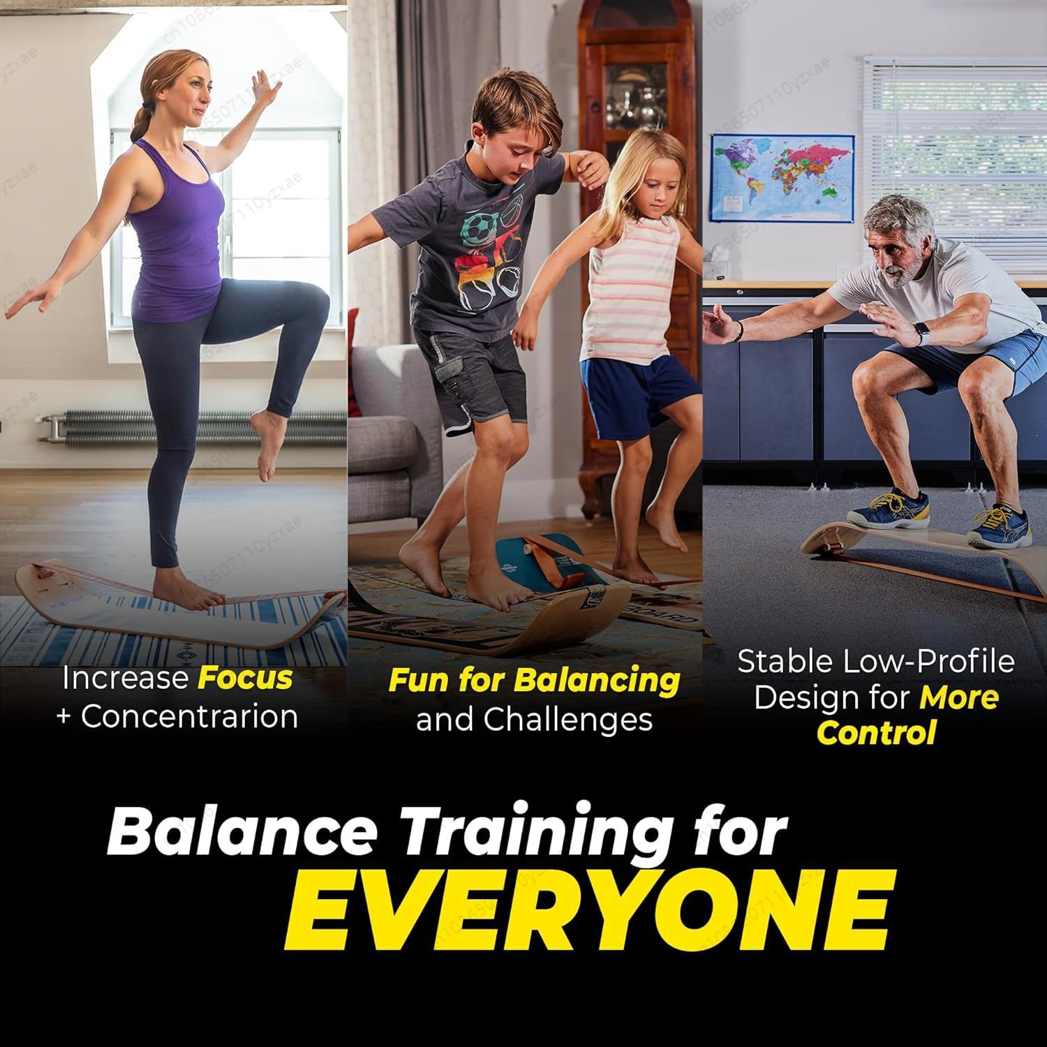 Slackline Balance Trainer Boar – Balance Board Wobble Bewertung und Preis