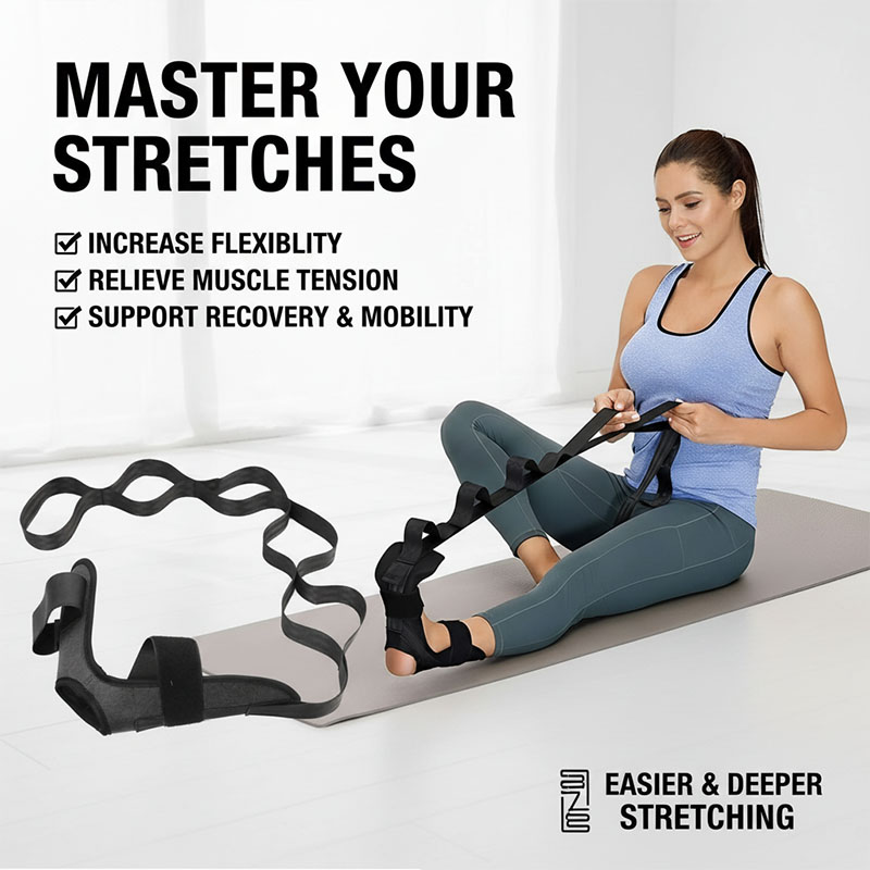 Yoga-Bein-Streckband Segmentie – Pilates Ankle Strap Bewertung und Preis