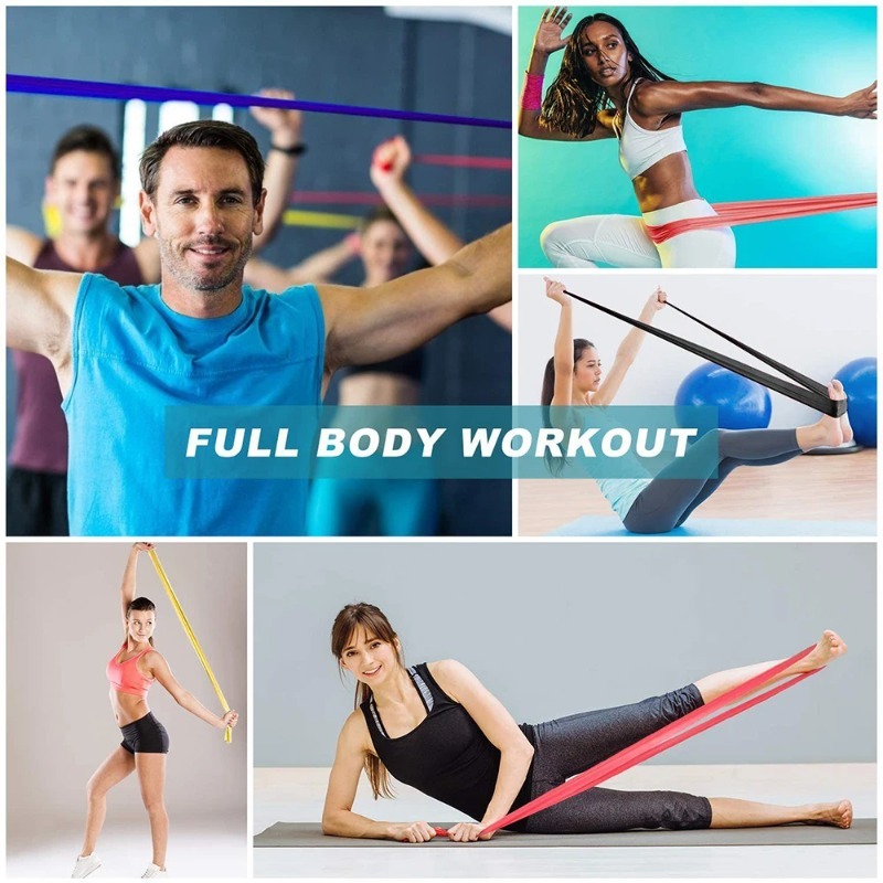 Natürliche Latex-Widerstandsbä – Pilates Yoga Home Bewertung und Preis