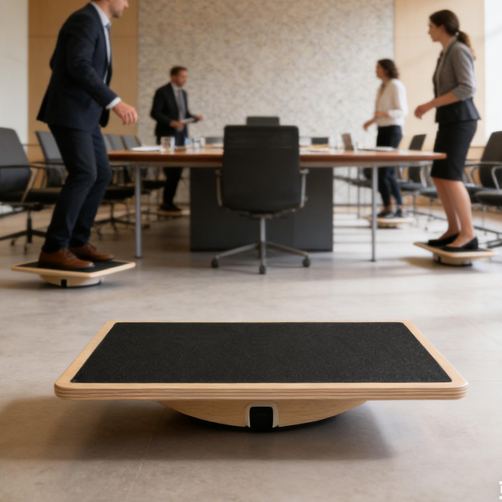 Holz-Wackelbrett, rutschfest,  – Balance Board Wobble Bewertung und Preis