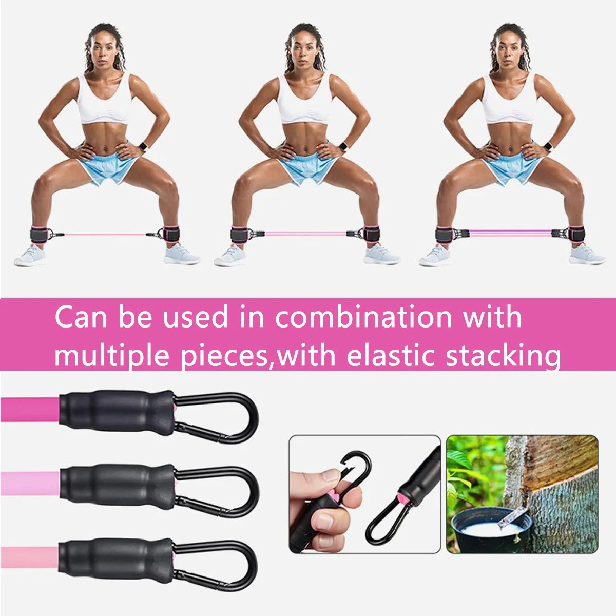 Widerstands bänder mit Knöchel – Pilates Ankle Strap Bewertung und Preis