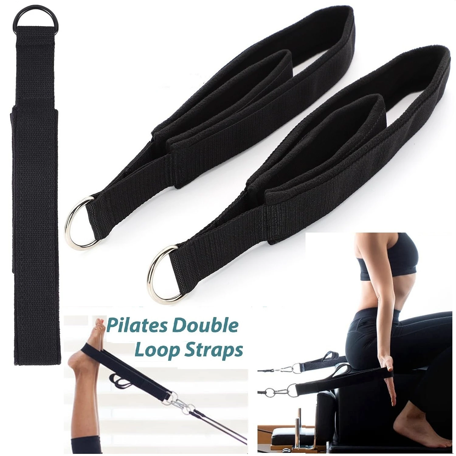 Doppelring-Elastikband für Yog – Pilates Ankle Strap Bewertung und Preis