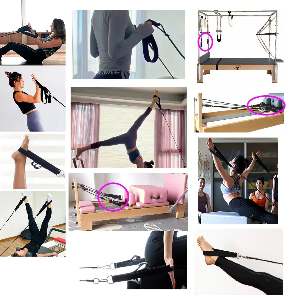 Doppelring-Elastikband für Yog – Pilates Ankle Strap Bewertung und Preis