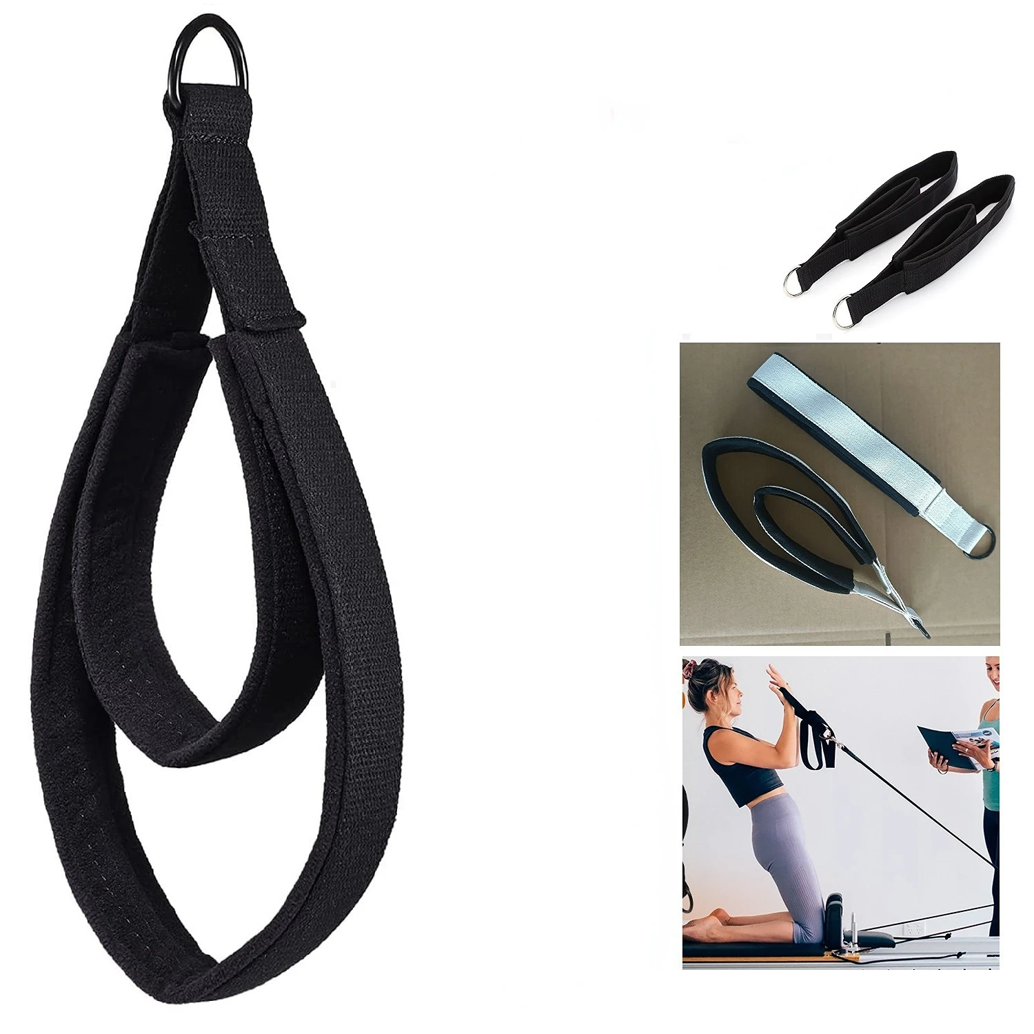 Doppelring-Elastikband für Yog – Pilates Ankle Strap Bewertung und Preis