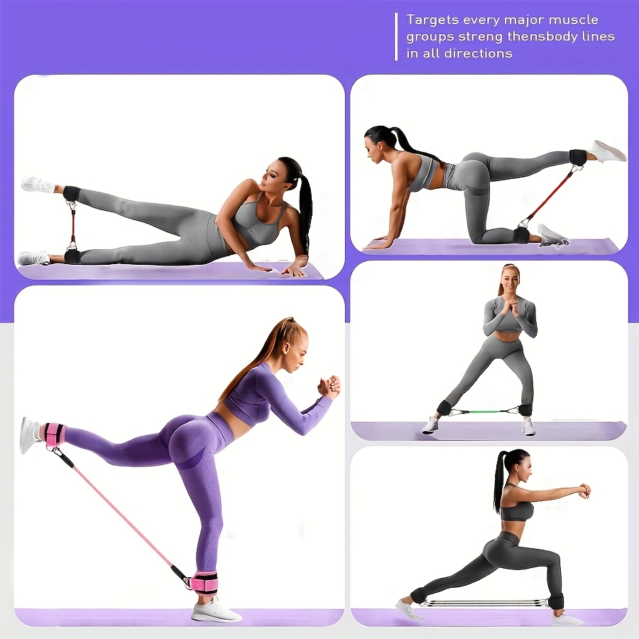 5 Stück Knöchel-Widerstandsbän – Pilates Ankle Strap Bewertung und Preis