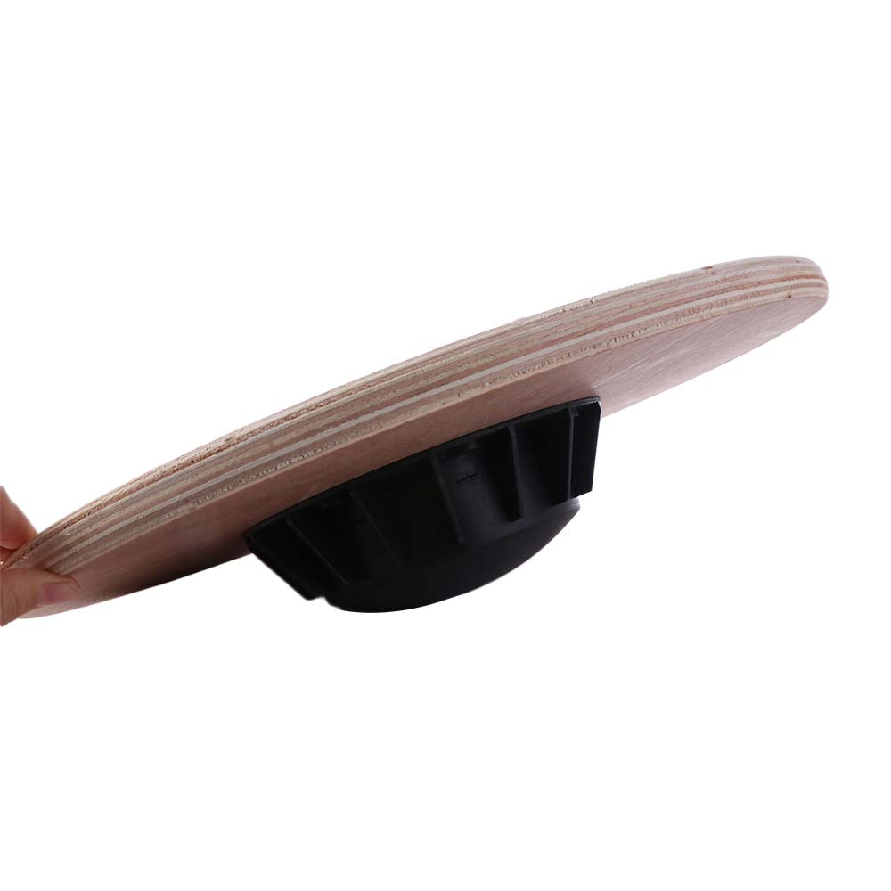 Rundes Holz-Balance-Trainingsb – Balance Board Wobble Bewertung und Preis