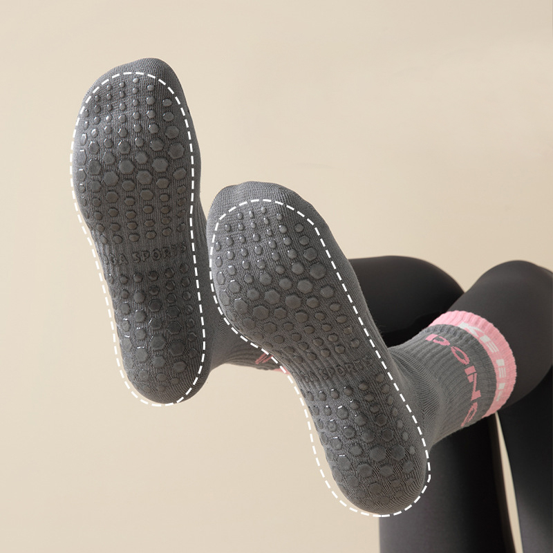 1 Paar Rutschfeste Yoga-Socken – Pilates Yoga Hose Bewertung und Preis