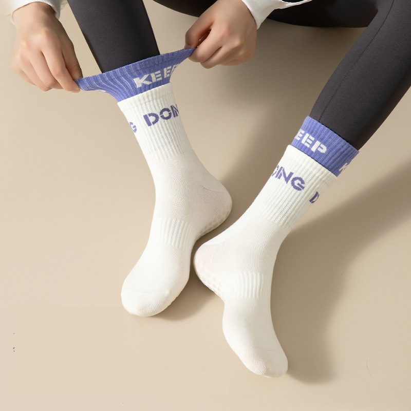 1 Paar Rutschfeste Yoga-Socken – Pilates Yoga Hose Bewertung und Preis