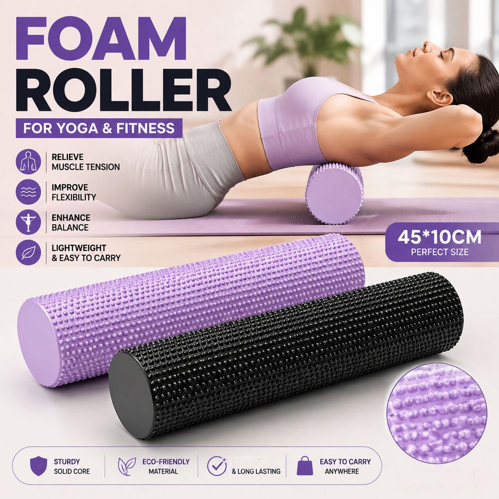 Yoga-Schaumstoffrolle EVA Hoch – Pilates Yoga Home Bewertung und Preis