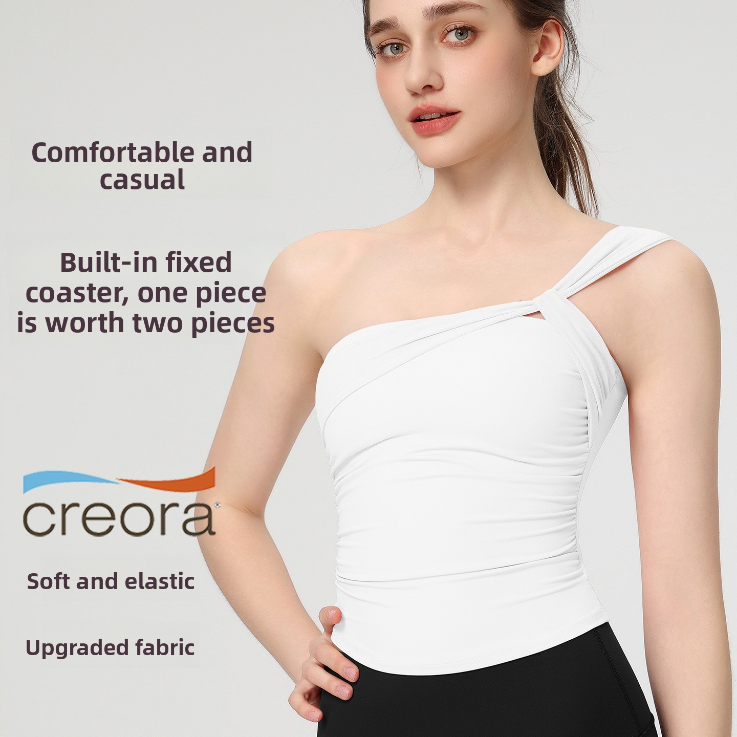 Sexy Schulterfreies Yoga-Top f – Pilates Yoga Hose Bewertung und Preis