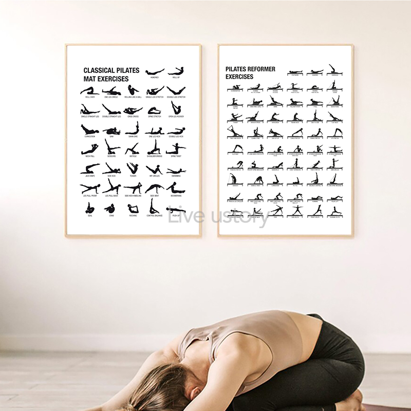 Rahmenloses Pilates-Workout-Di – Pilates Yoga &A Bewertung und Preis