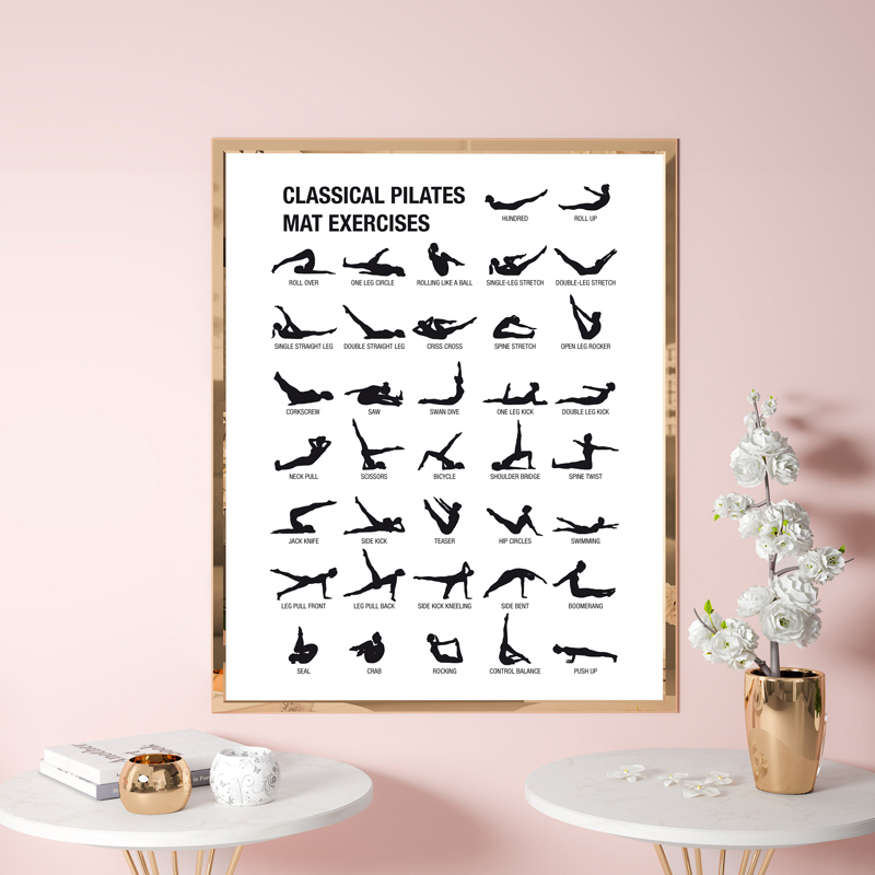 Rahmenloses Pilates-Workout-Di – Pilates Yoga &A Bewertung und Preis