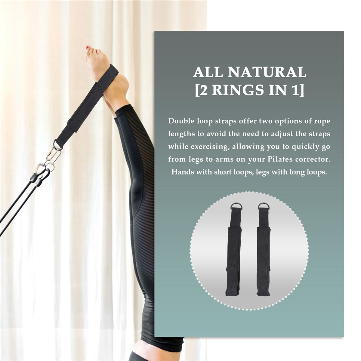 【LAGERBESTAND】2 Stück Pilates- – Pilates Ankle Strap Bewertung und Preis