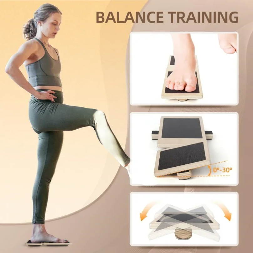 Einzelfuß-Balance-Board, Knöch – Balance Board Wobble Bewertung und Preis