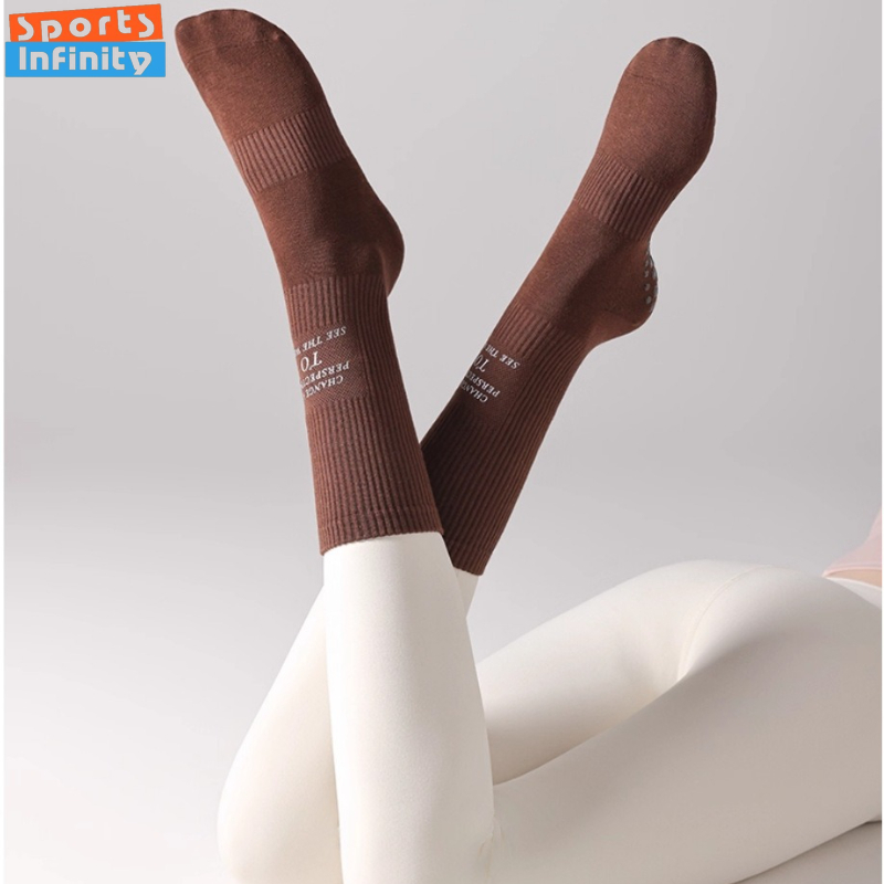 Mid Tube Yoga Socken Anti Slip – Pilates Yoga Hose Bewertung und Preis