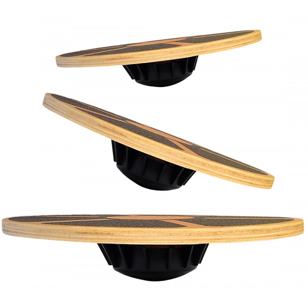 Rutschfestes Holz-Wackelbrett  – Balance Board Wobble Bewertung und Preis